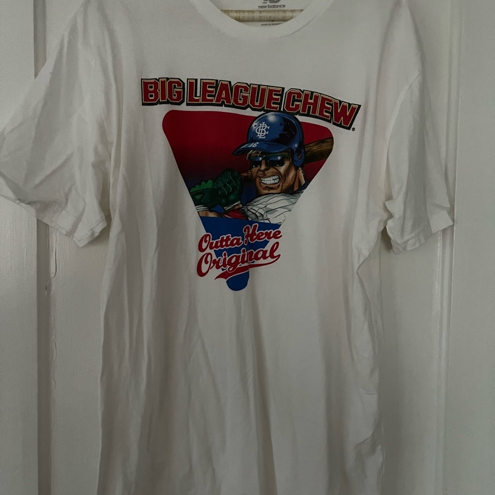 Big League Chew White Graphic T-Shirt